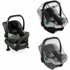 ABC Design Babyschale Tulip Asphalt Inkl Isofix Base & Zubehör