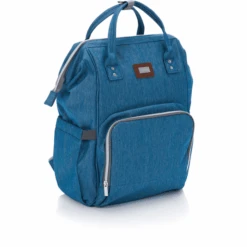 Fillikid Wickelrucksack Paris Melange Jeansblau