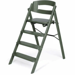 KAOS Hochstuhl Klapp Faltbar Buche Olive