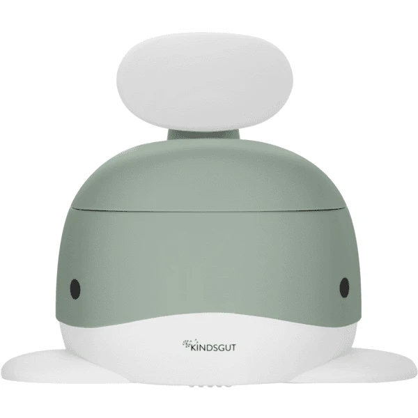 KINDSGUT Kindertöpfchen Wal, Pistazie