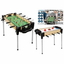 Merchant Ambassador 2-in-1 Reversible Football & Air Hockey Table Bunt