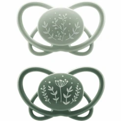 Nip® Schnuller First Moments "My Butterfly" - Grün, Aus Silikon, Größe 1 (0-6 Monate)