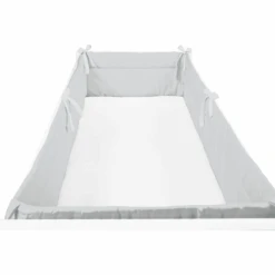 SONNE Rundumnestchen Uni 32x420cm Grau